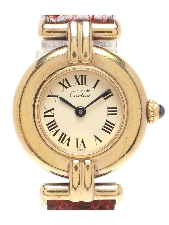 Cartier Watch 925 Must Corize Vermeille Quartz White main image 3